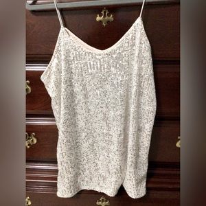Sequin Tank top sz XL